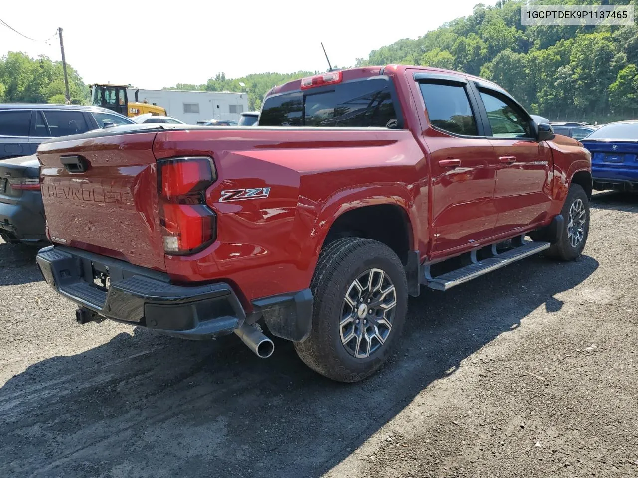 2023 Chevrolet Colorado Z71 VIN: 1GCPTDEK9P1137465 Lot: 62594044