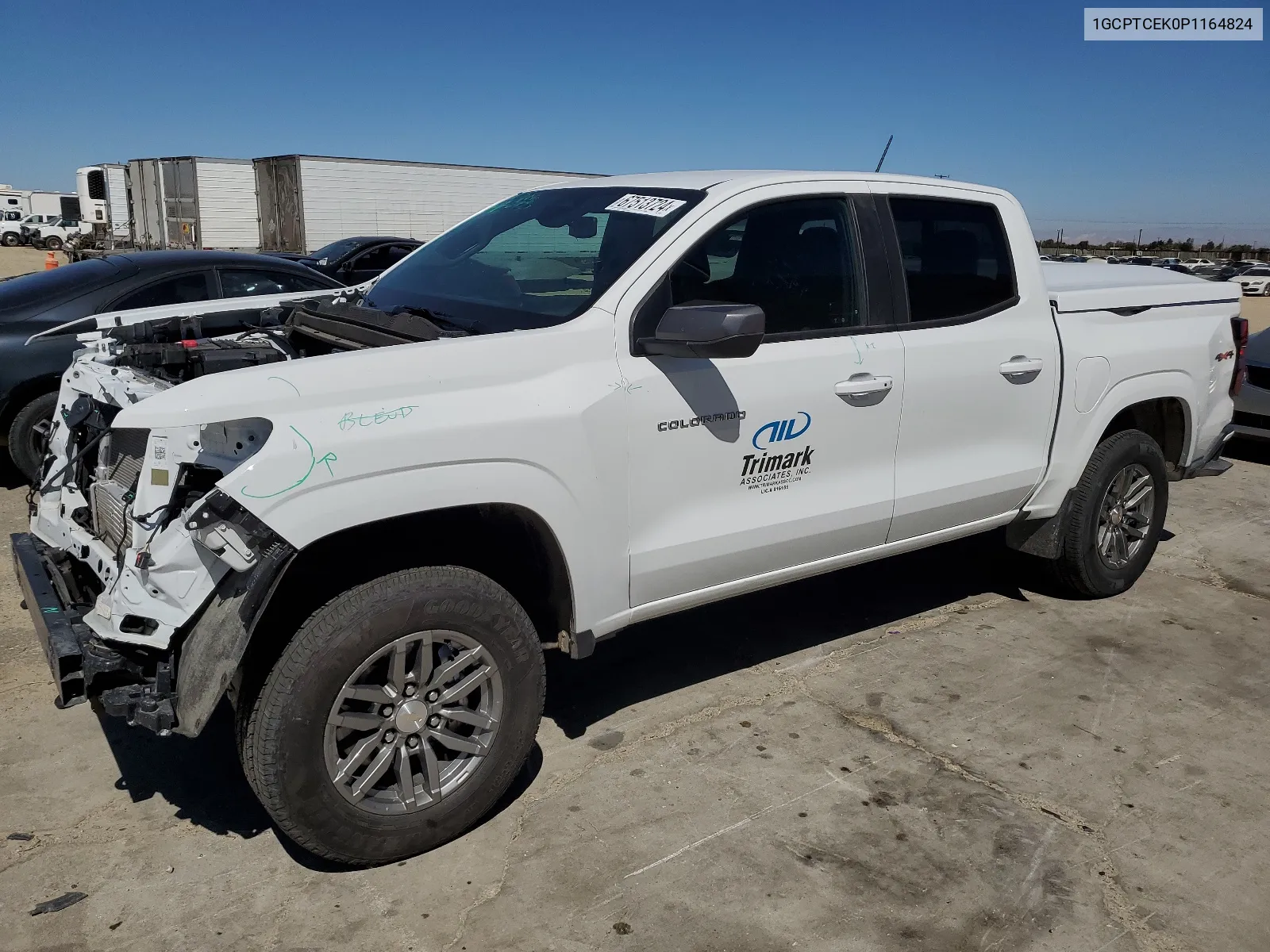 2023 Chevrolet Colorado Lt VIN: 1GCPTCEK0P1164824 Lot: 67513724