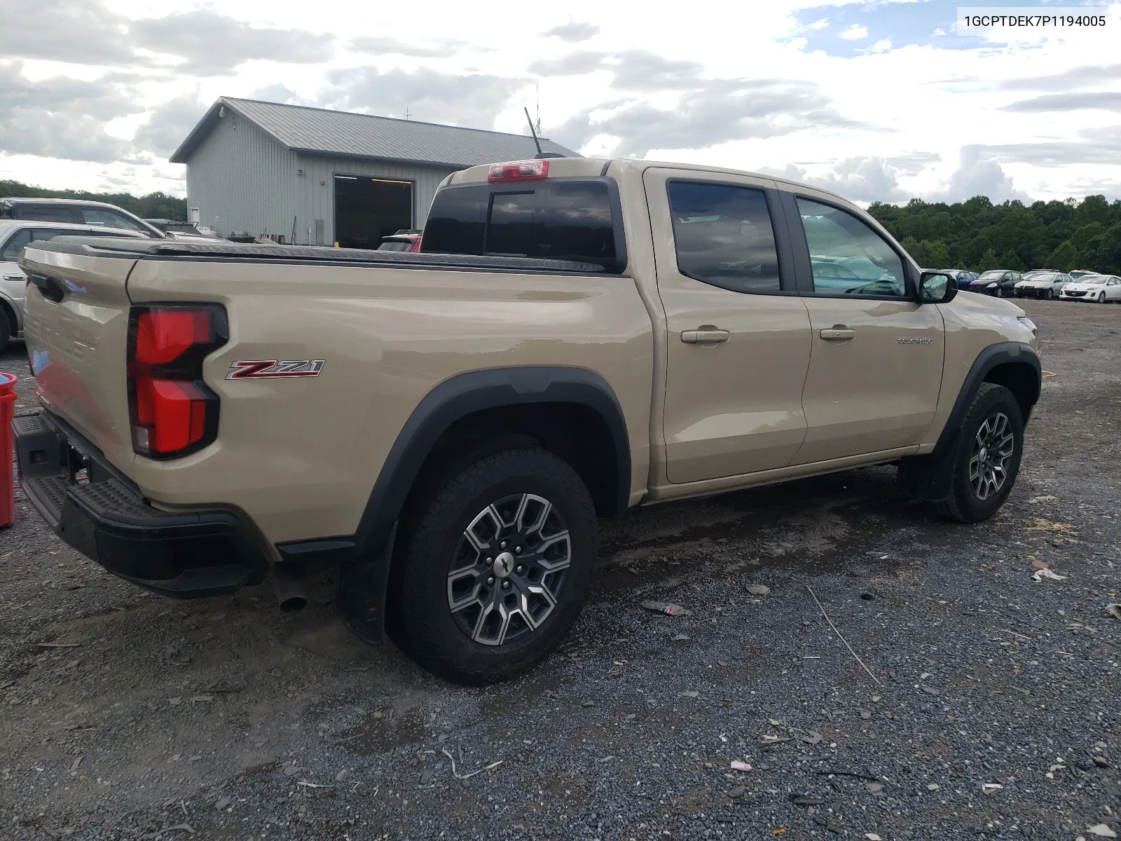 2023 Chevrolet Colorado Z71 VIN: 1GCPTDEK7P1194005 Lot: 67536574