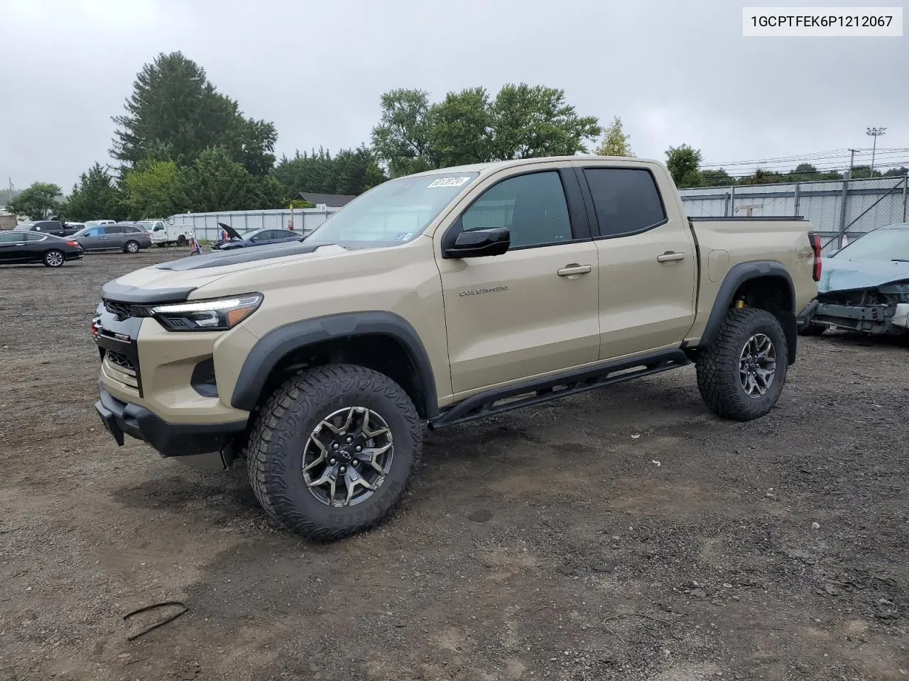 2023 Chevrolet Colorado Zr2 VIN: 1GCPTFEK6P1212067 Lot: 68128724