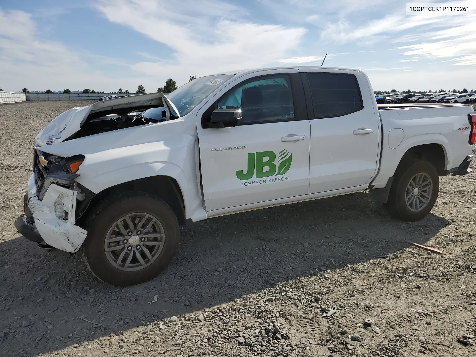 2023 Chevrolet Colorado Lt VIN: 1GCPTCEK1P1170261 Lot: 68282364