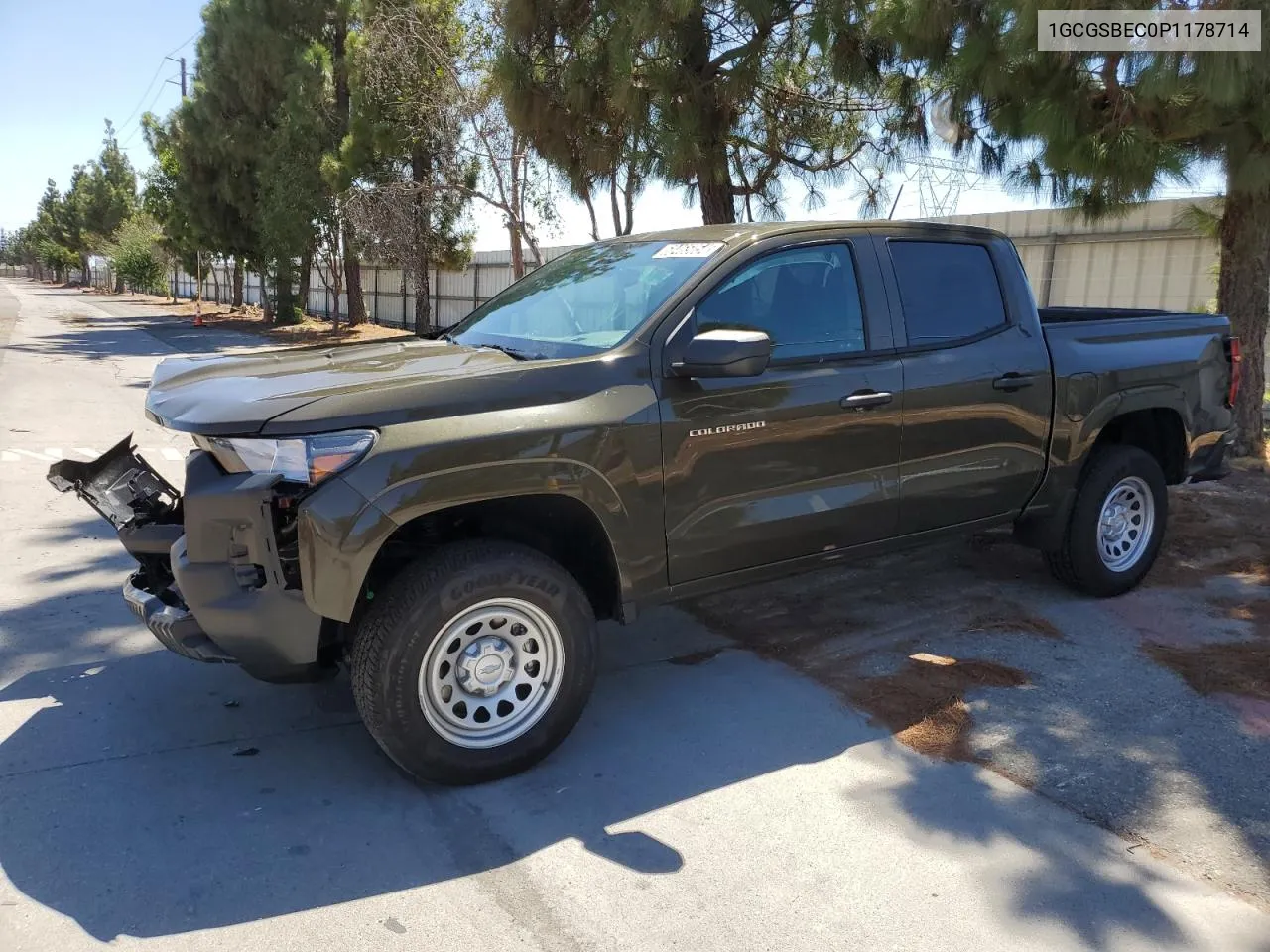 1GCGSBEC0P1178714 2023 Chevrolet Colorado