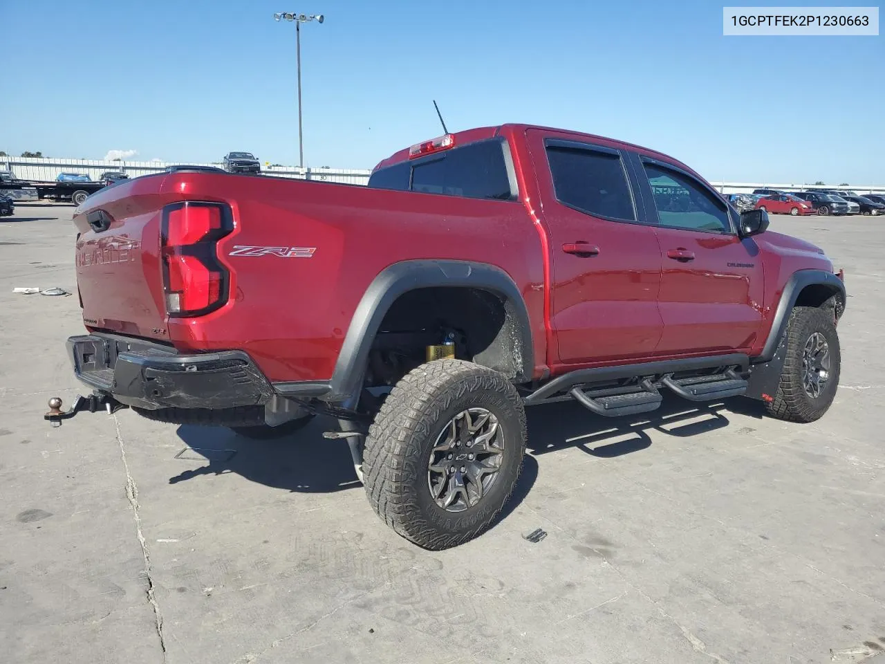 2023 Chevrolet Colorado Zr2 VIN: 1GCPTFEK2P1230663 Lot: 69043564