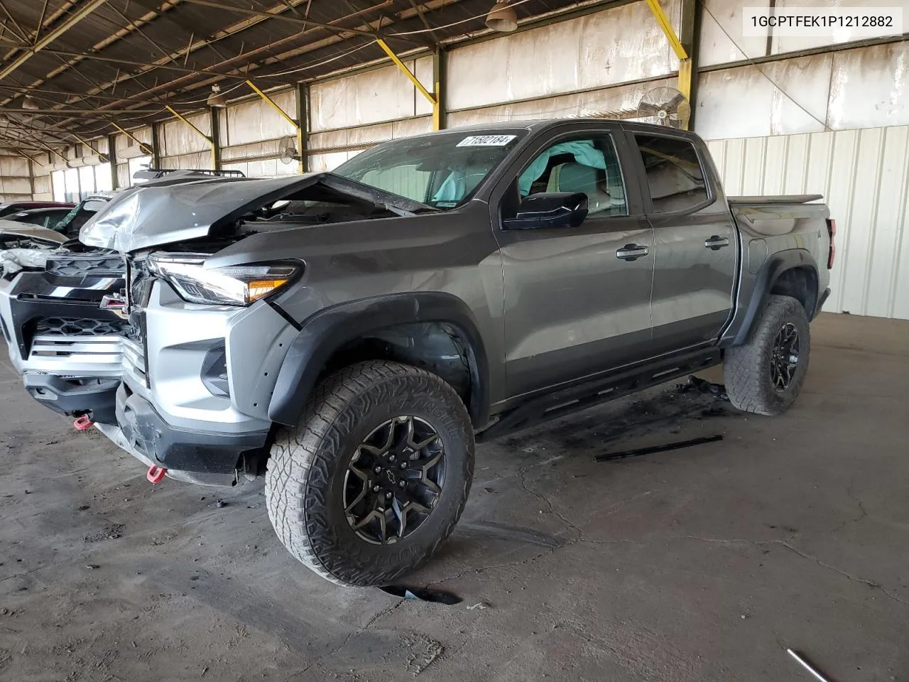 2023 Chevrolet Colorado Zr2 VIN: 1GCPTFEK1P1212882 Lot: 71502184