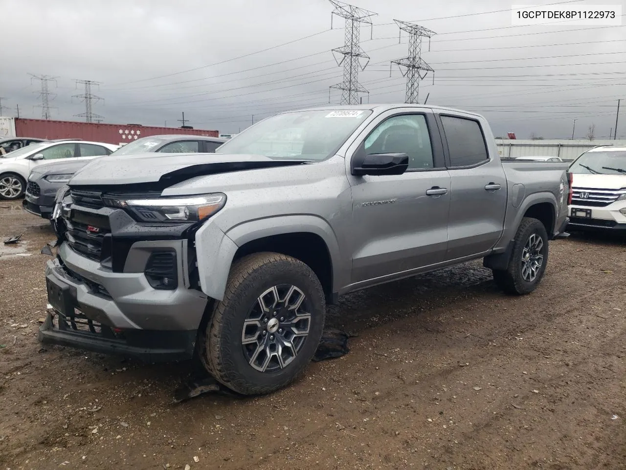 2023 Chevrolet Colorado Z71 VIN: 1GCPTDEK8P1122973 Lot: 72709574