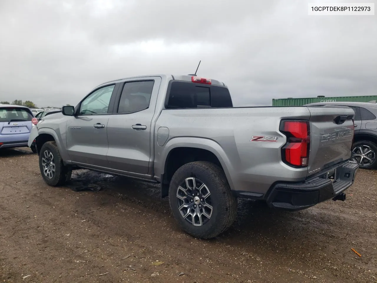 2023 Chevrolet Colorado Z71 VIN: 1GCPTDEK8P1122973 Lot: 72709574