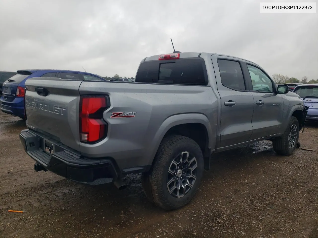 2023 Chevrolet Colorado Z71 VIN: 1GCPTDEK8P1122973 Lot: 72709574