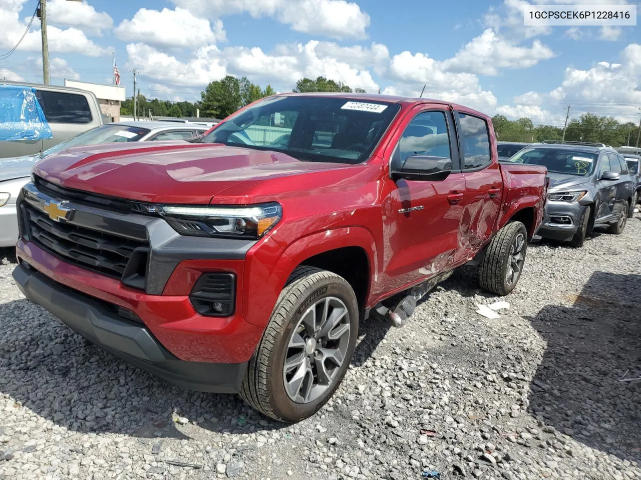 2023 Chevrolet Colorado Lt VIN: 1GCPSCEK6P1228416 Lot: 73582444