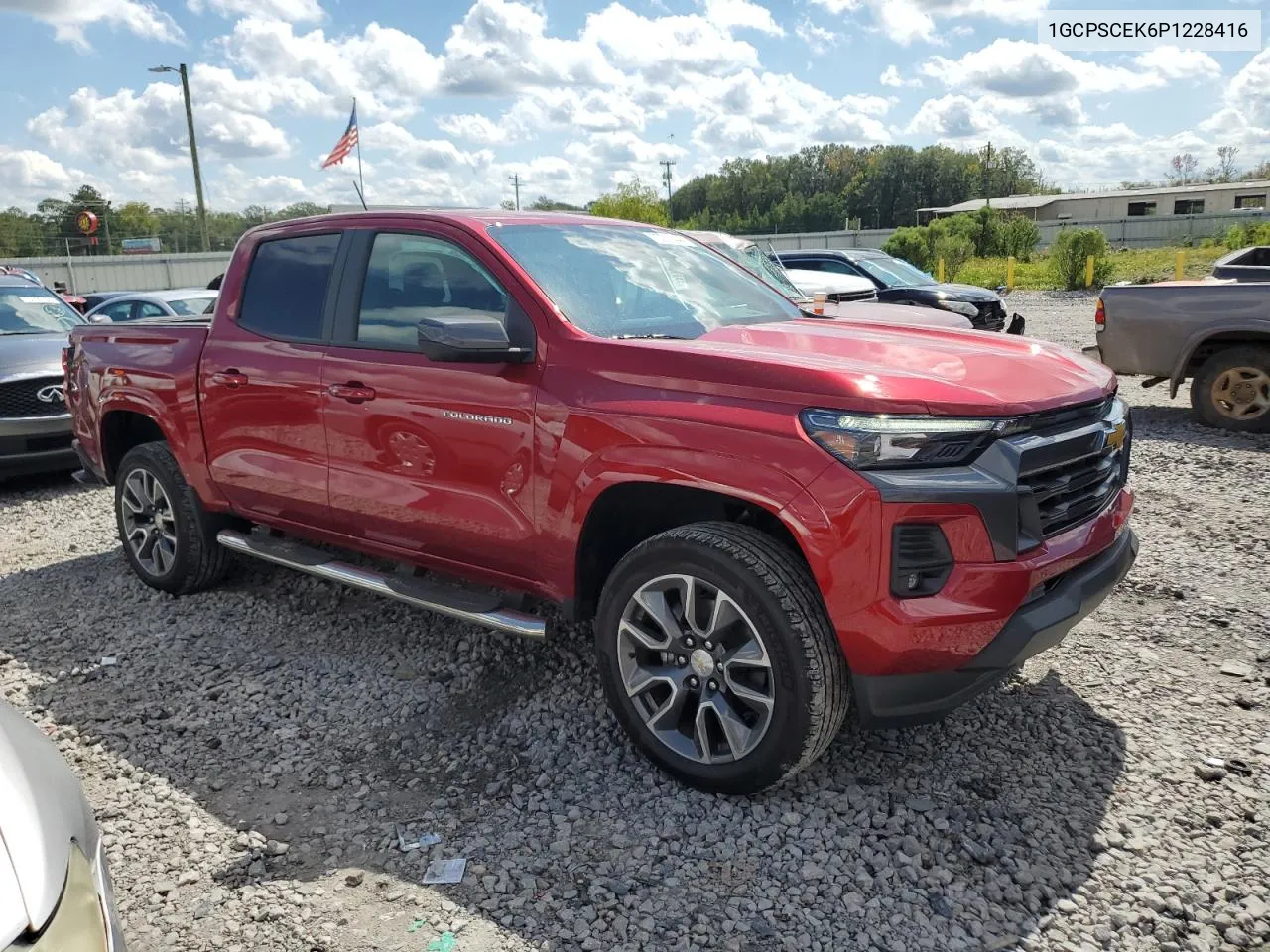 2023 Chevrolet Colorado Lt VIN: 1GCPSCEK6P1228416 Lot: 73582444