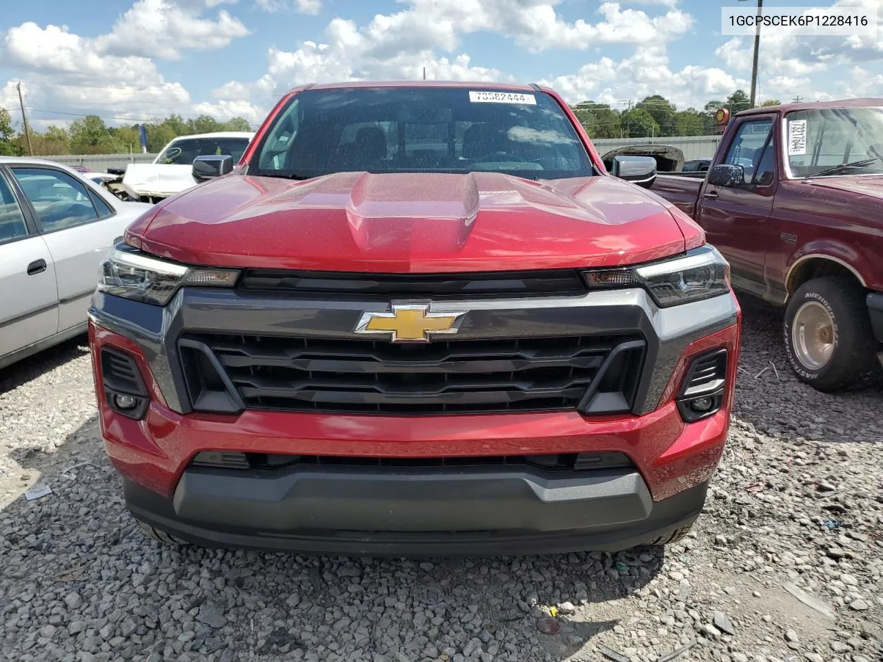 2023 Chevrolet Colorado Lt VIN: 1GCPSCEK6P1228416 Lot: 73582444