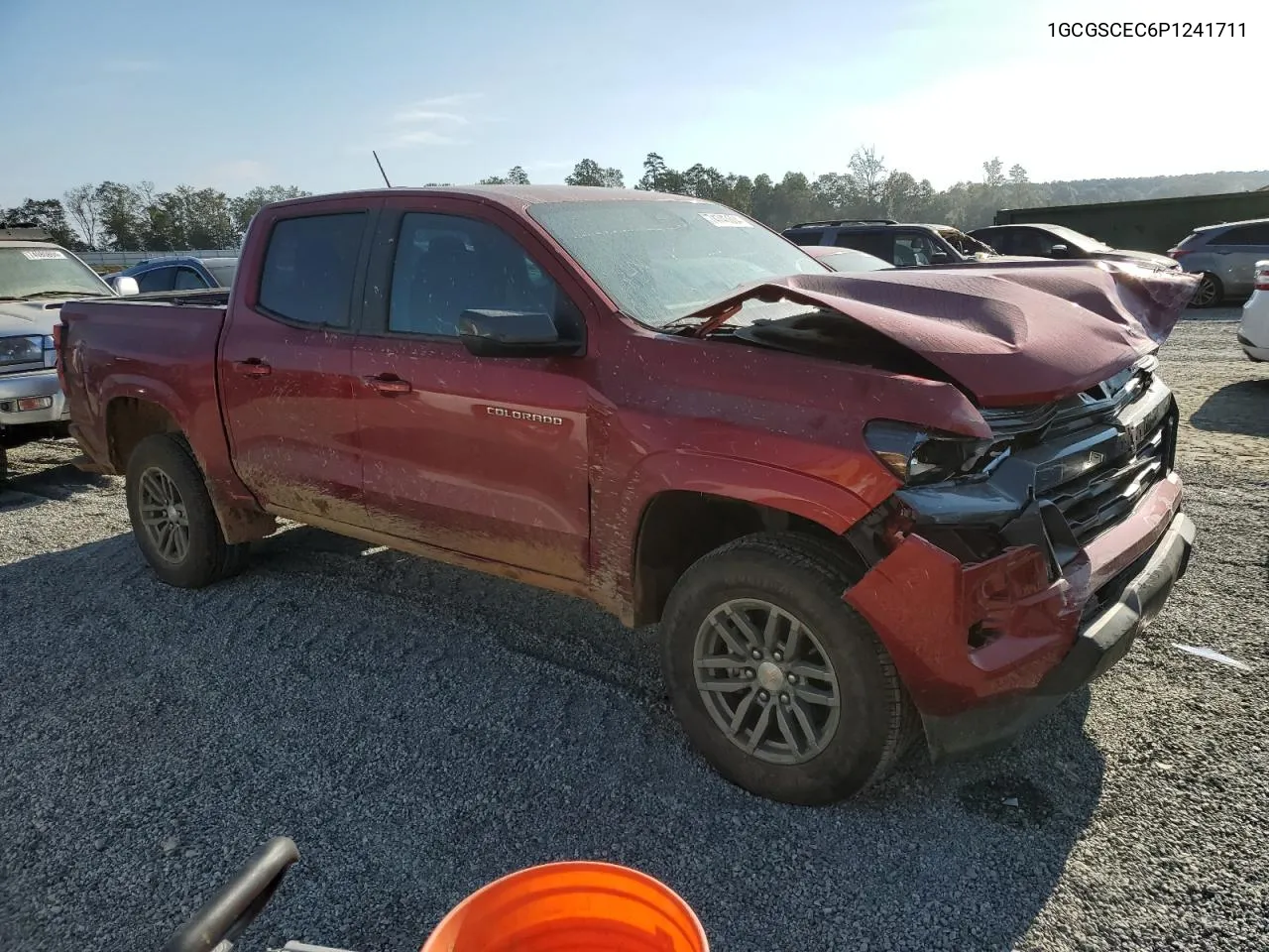 2023 Chevrolet Colorado Lt VIN: 1GCGSCEC6P1241711 Lot: 74743604