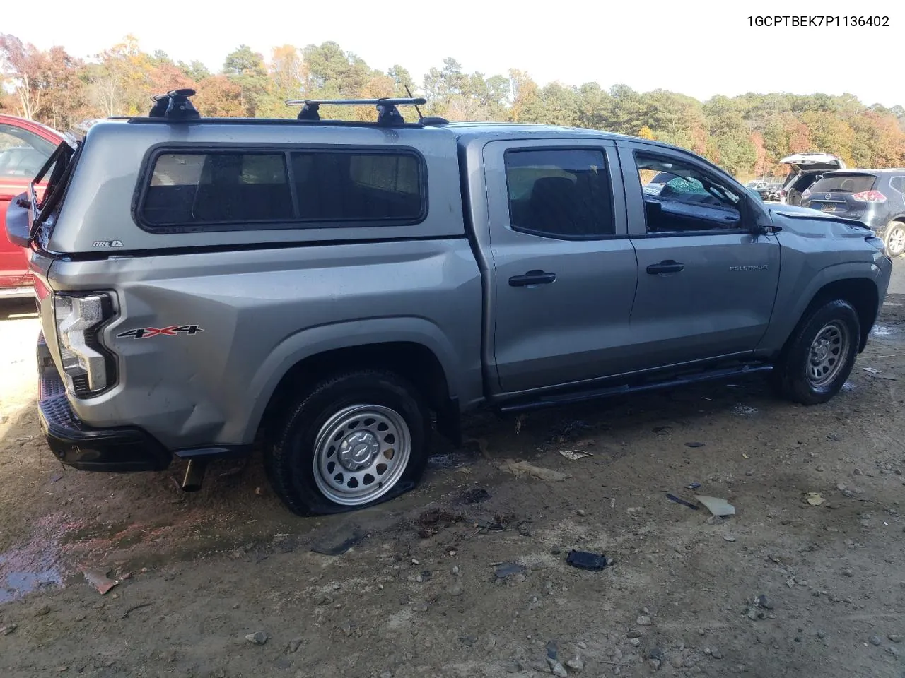 2023 Chevrolet Colorado VIN: 1GCPTBEK7P1136402 Lot: 77211594