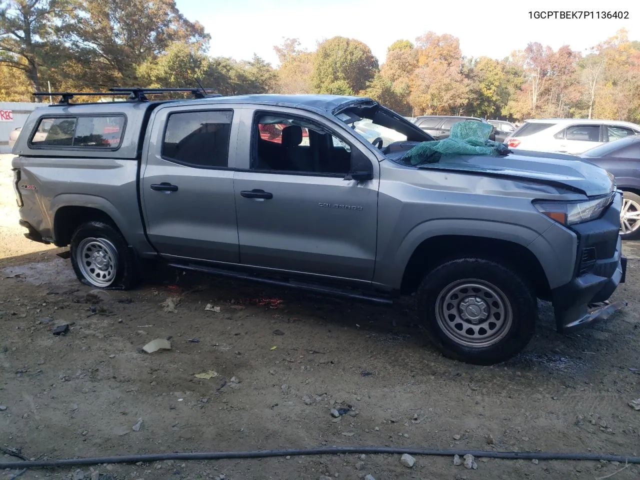 2023 Chevrolet Colorado VIN: 1GCPTBEK7P1136402 Lot: 77211594