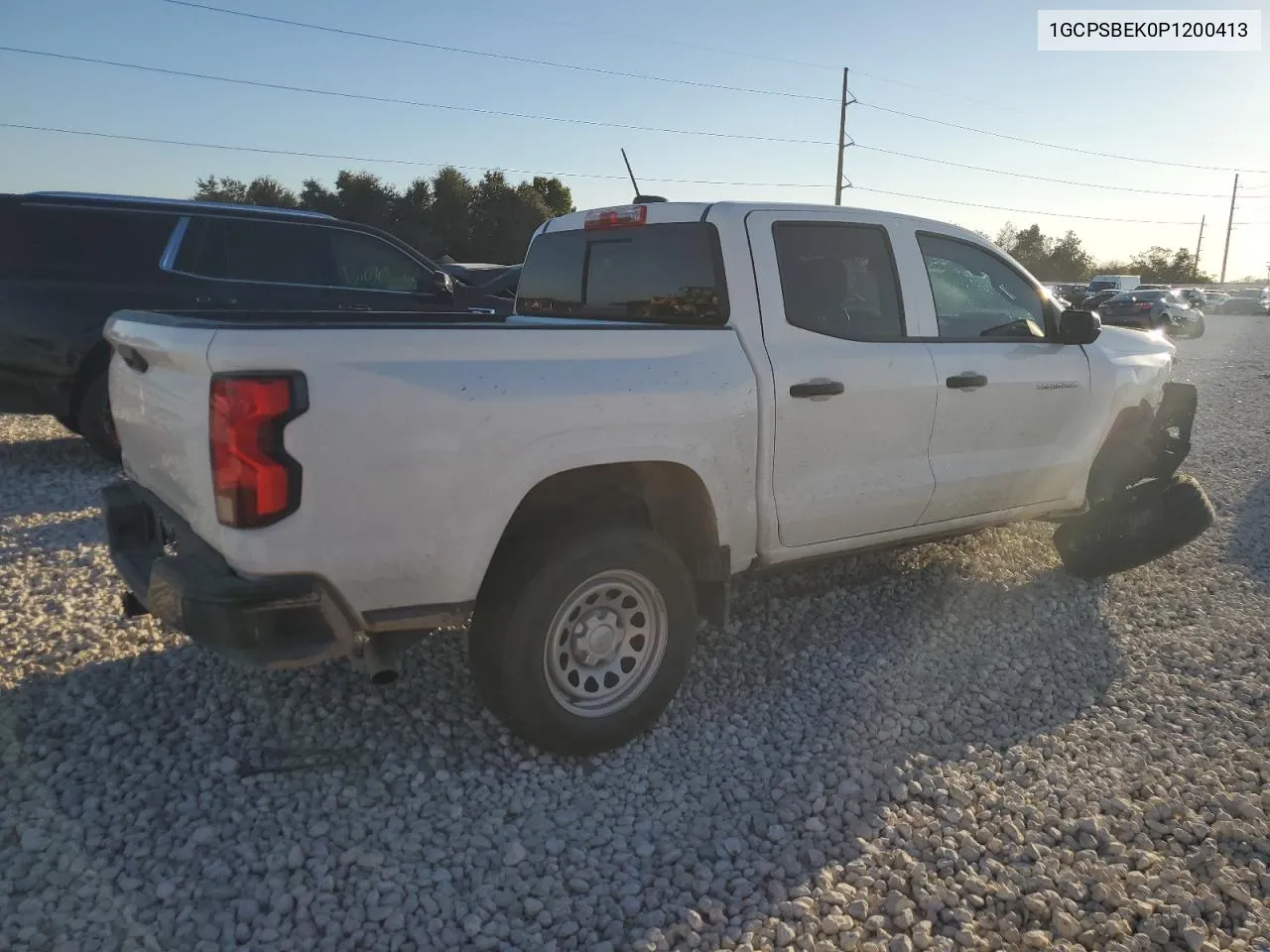 2023 Chevrolet Colorado VIN: 1GCPSBEK0P1200413 Lot: 80238874