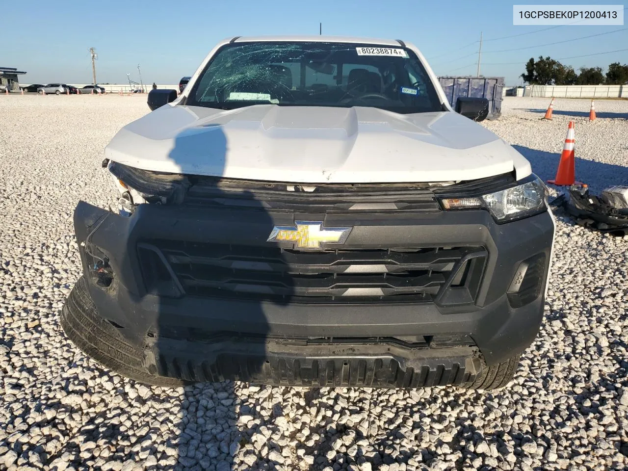 2023 Chevrolet Colorado VIN: 1GCPSBEK0P1200413 Lot: 80238874