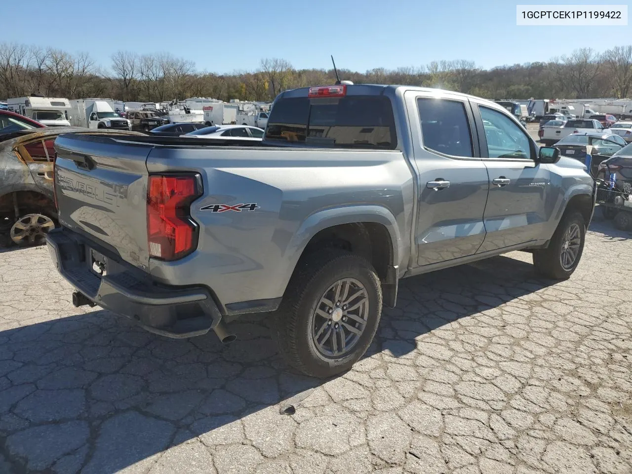 2023 Chevrolet Colorado Lt VIN: 1GCPTCEK1P1199422 Lot: 80752584