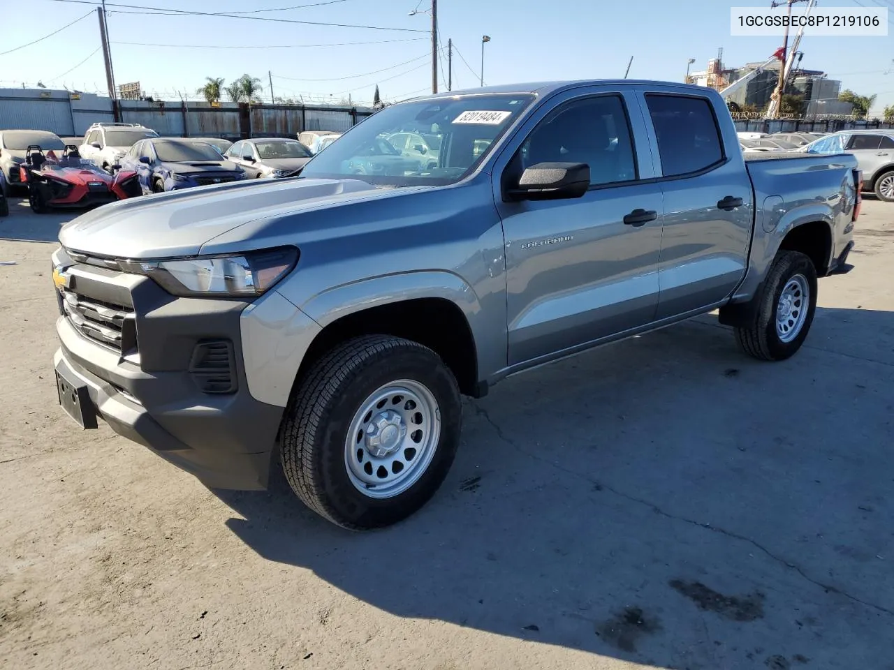 2023 Chevrolet Colorado VIN: 1GCGSBEC8P1219106 Lot: 82019484