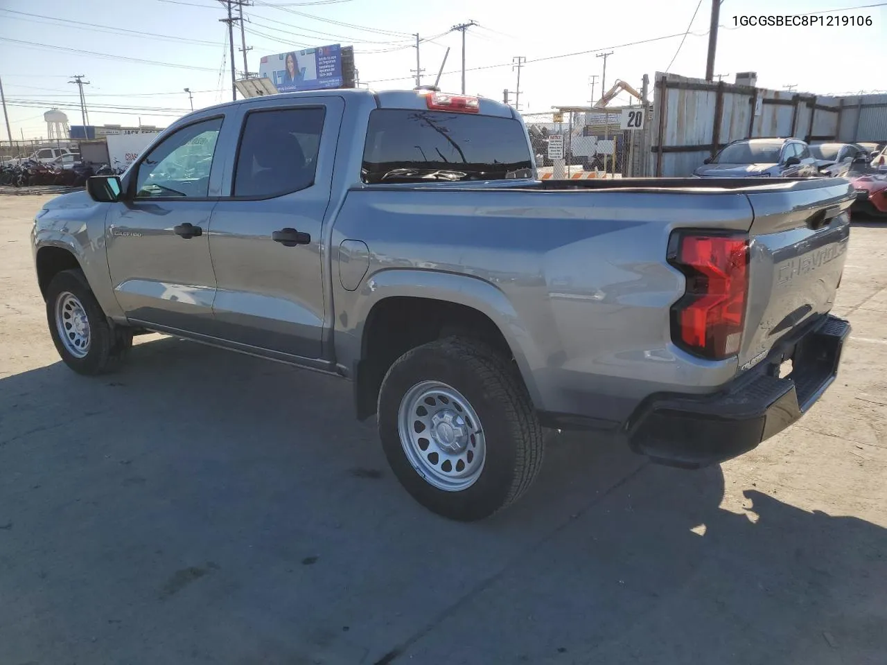 2023 Chevrolet Colorado VIN: 1GCGSBEC8P1219106 Lot: 82019484