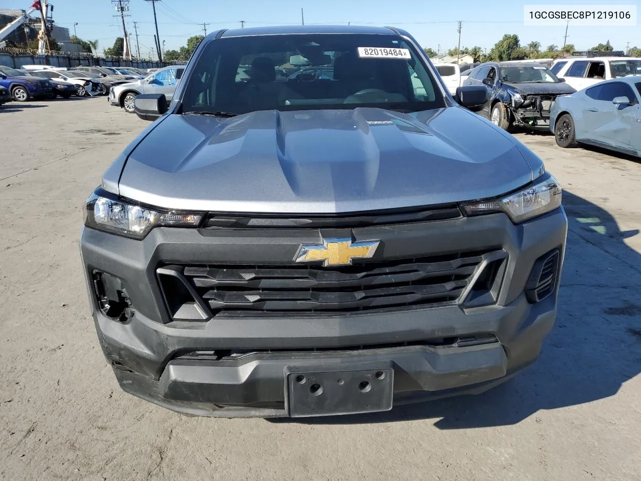 2023 Chevrolet Colorado VIN: 1GCGSBEC8P1219106 Lot: 82019484