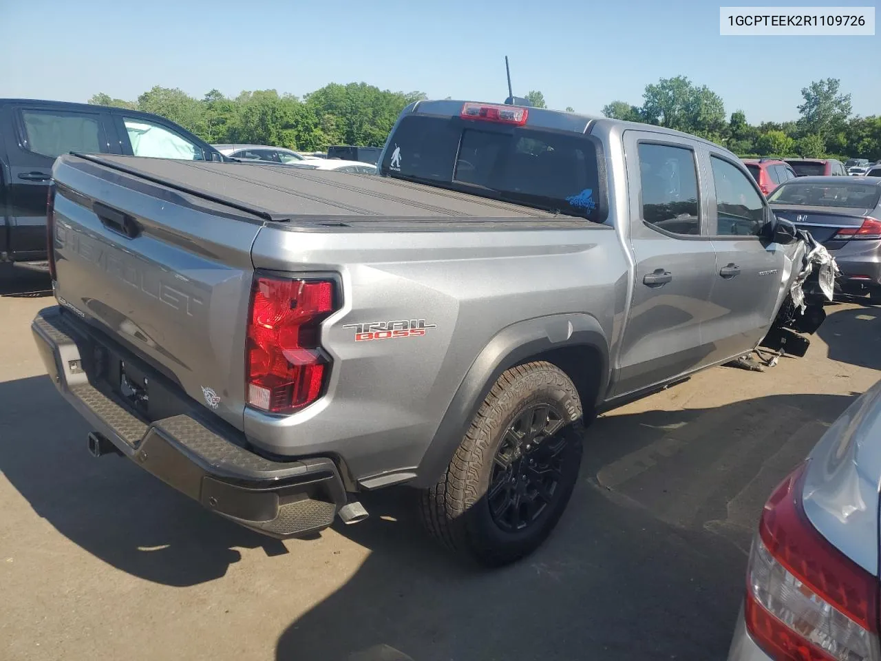 2024 Chevrolet Colorado Trail Boss VIN: 1GCPTEEK2R1109726 Lot: 55702654