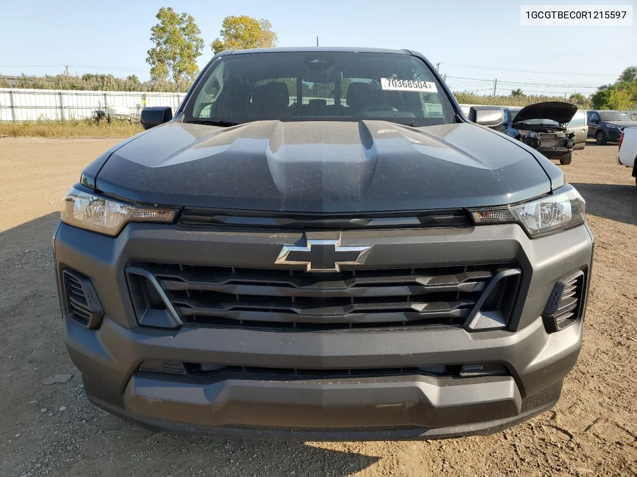 2024 Chevrolet Colorado VIN: 1GCGTBEC0R1215597 Lot: 70368504