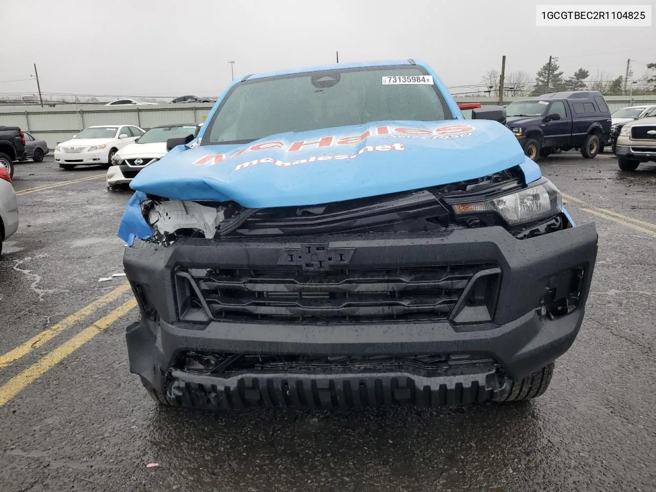 2024 Chevrolet Colorado VIN: 1GCGTBEC2R1104825 Lot: 73135984