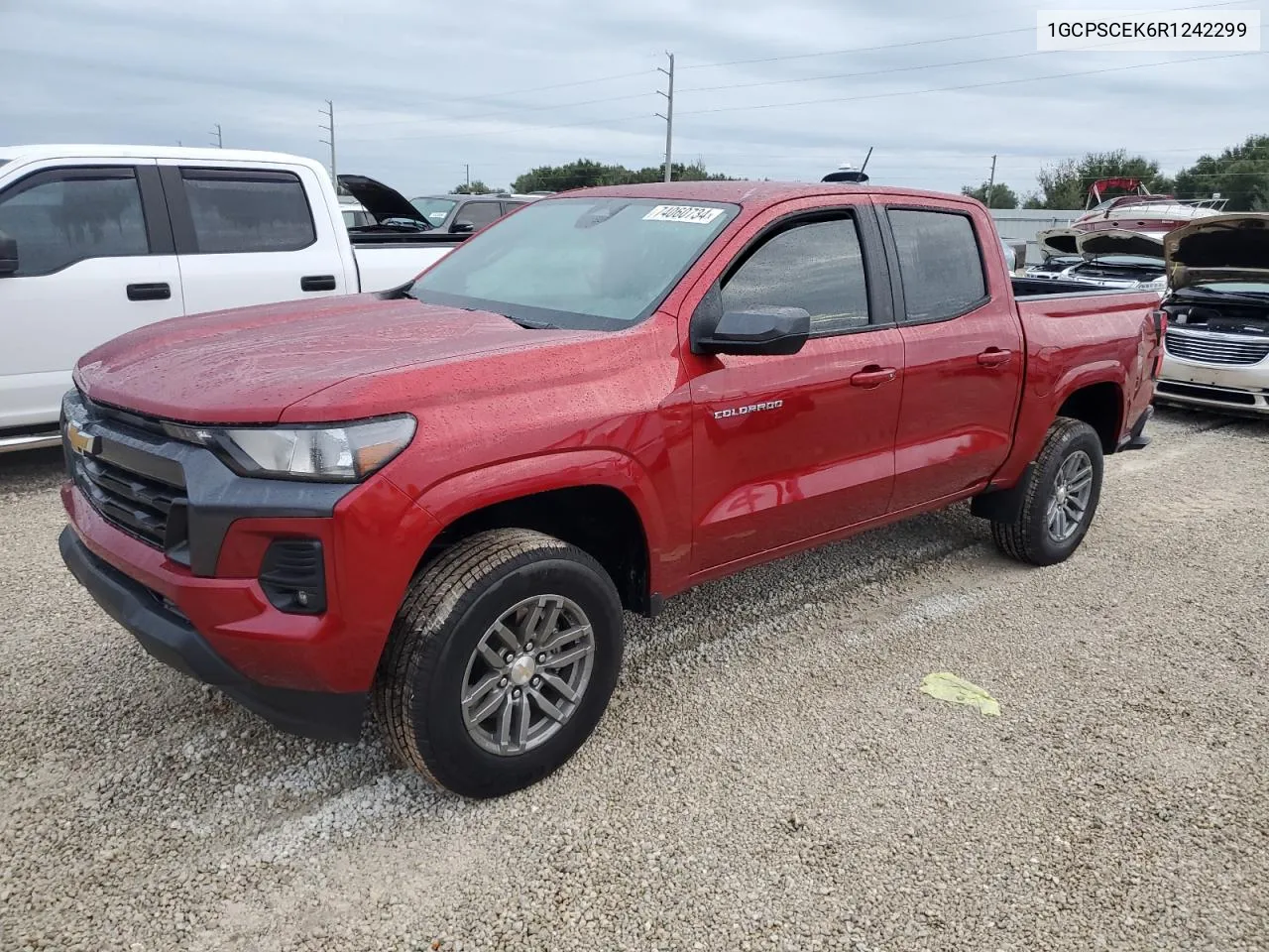 2024 Chevrolet Colorado Lt VIN: 1GCPSCEK6R1242299 Lot: 74060734