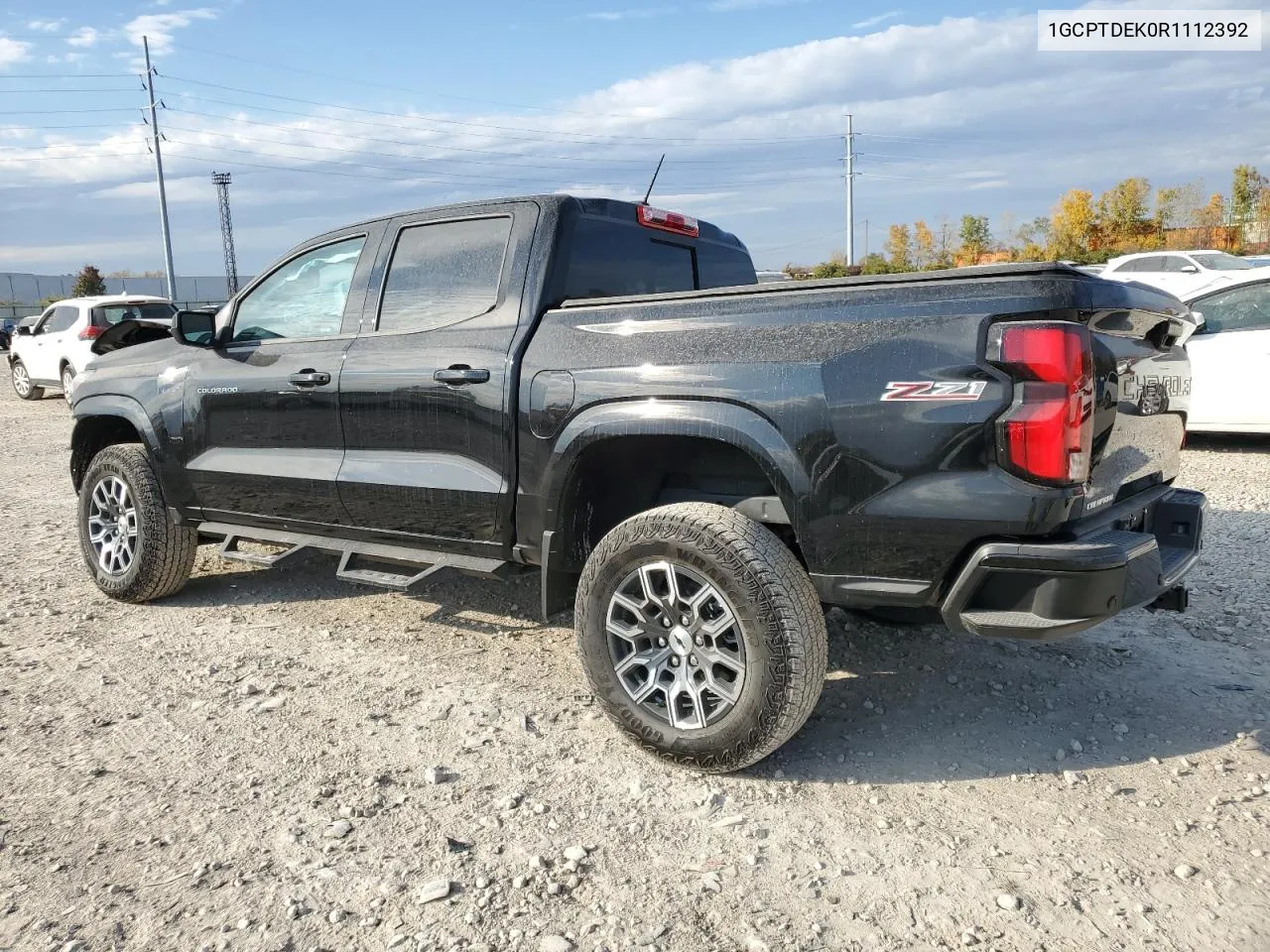 2024 Chevrolet Colorado Z71 VIN: 1GCPTDEK0R1112392 Lot: 77392414