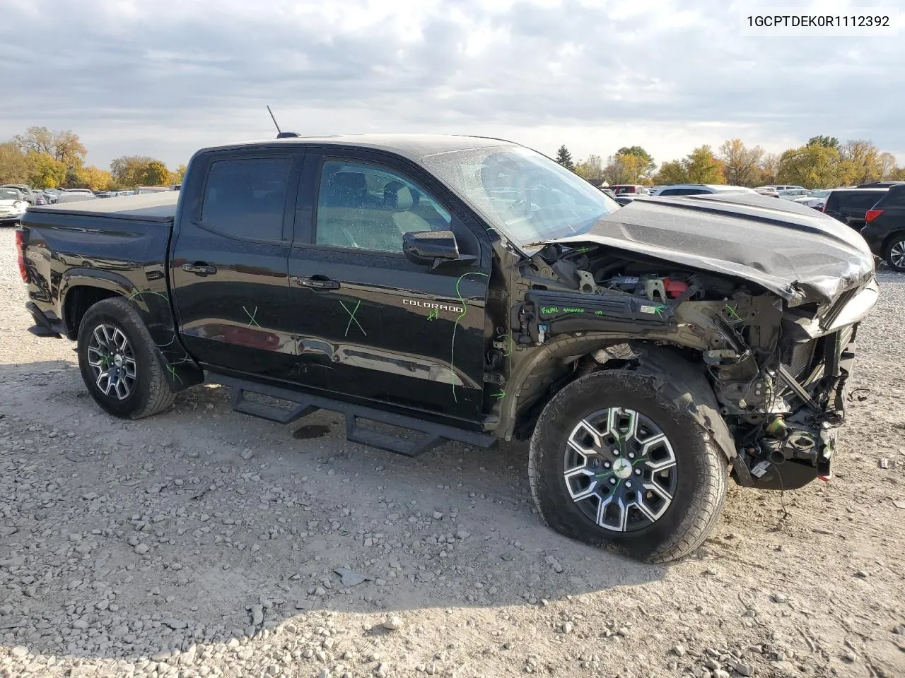 2024 Chevrolet Colorado Z71 VIN: 1GCPTDEK0R1112392 Lot: 77392414