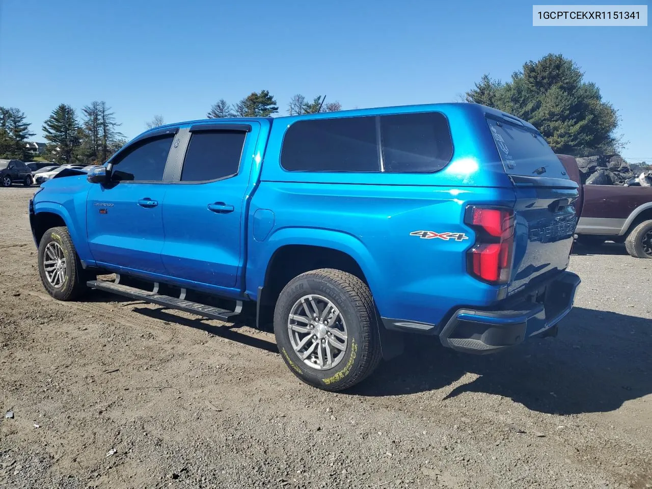 2024 Chevrolet Colorado Lt VIN: 1GCPTCEKXR1151341 Lot: 77629494