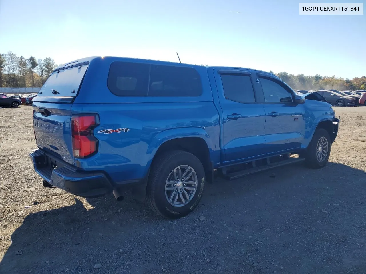 2024 Chevrolet Colorado Lt VIN: 1GCPTCEKXR1151341 Lot: 77629494