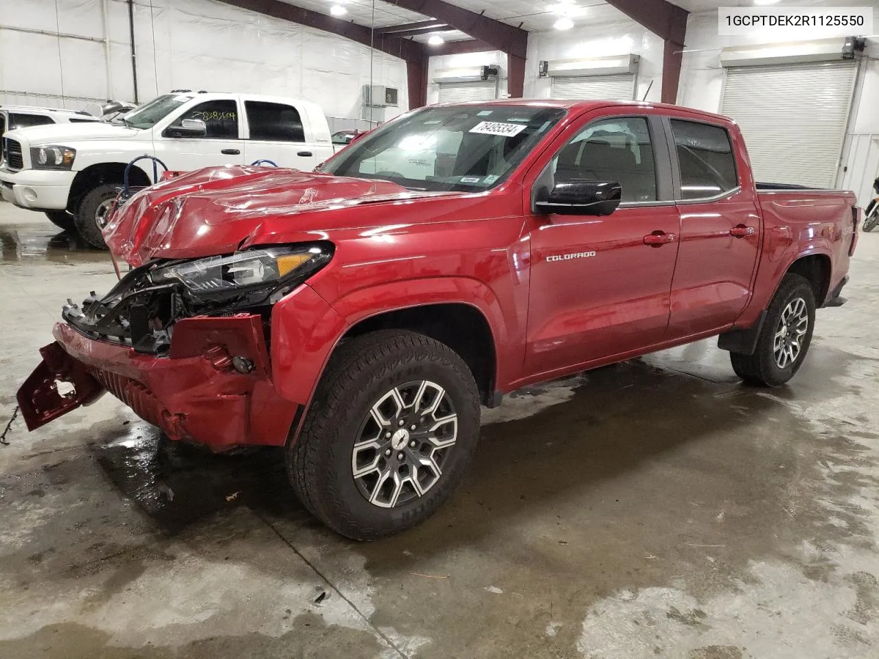 2024 Chevrolet Colorado Z71 VIN: 1GCPTDEK2R1125550 Lot: 78495334