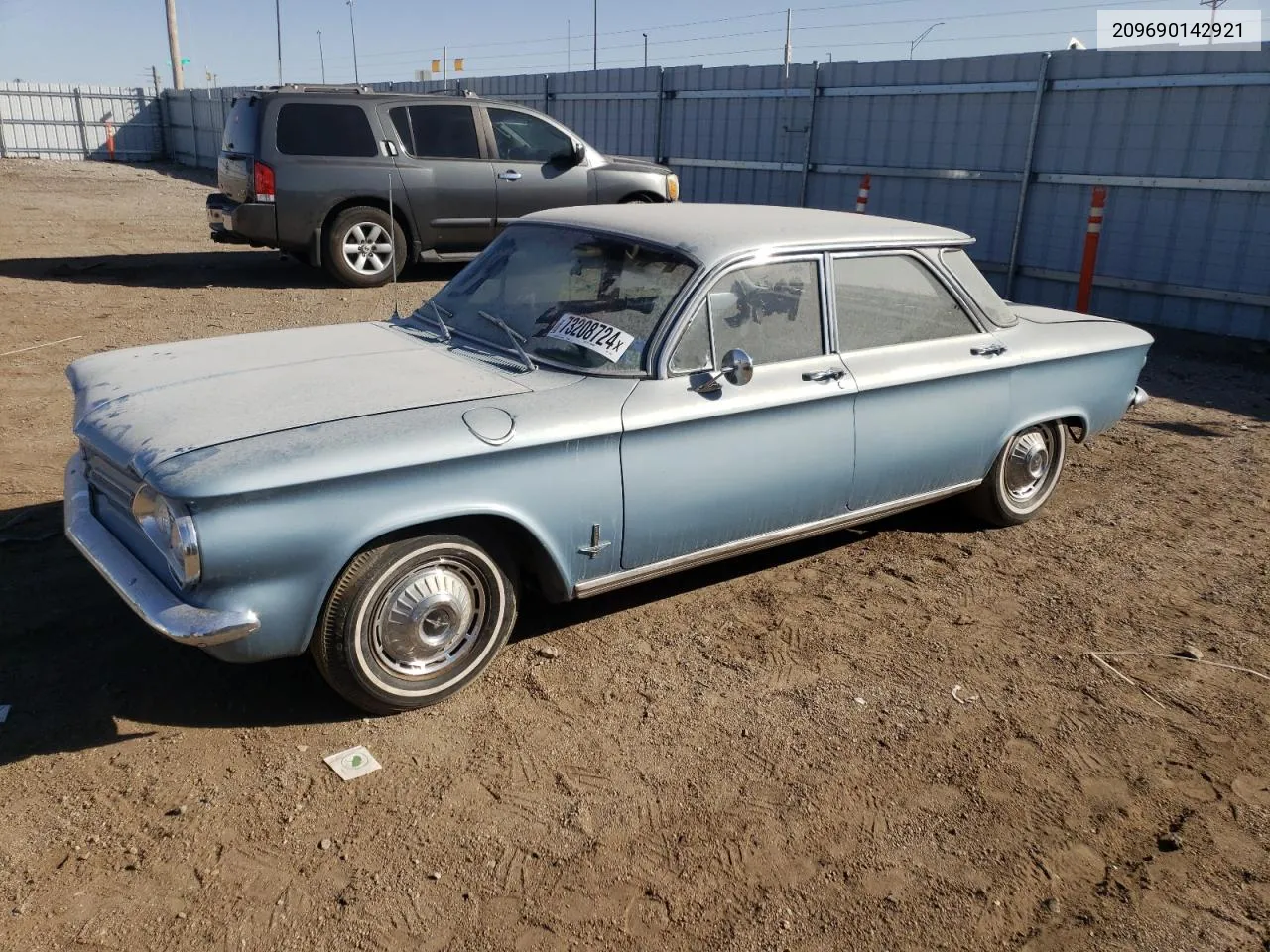 1962 Chevrolet Corvair VIN: 209690142921 Lot: 73208724