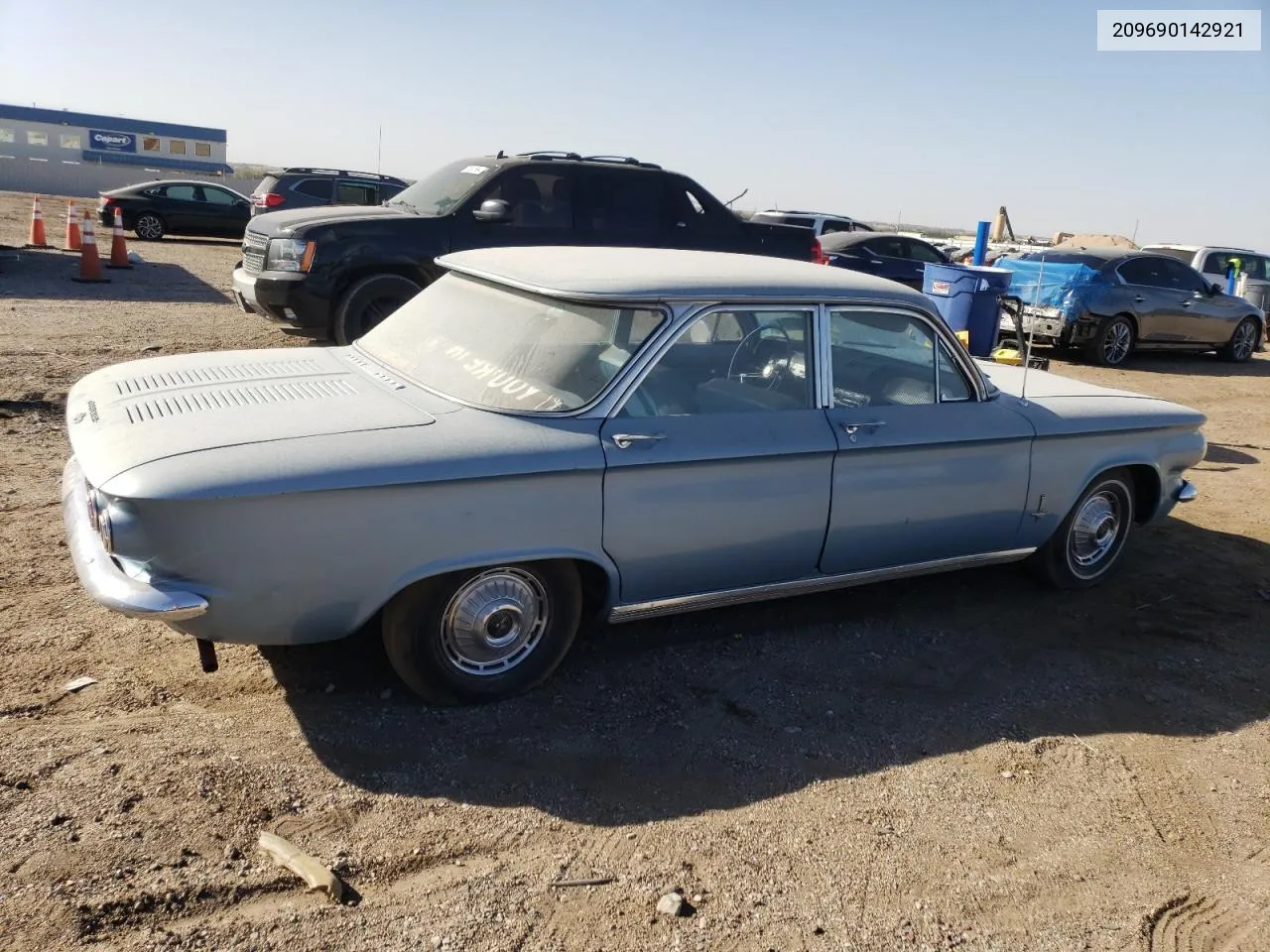 1962 Chevrolet Corvair VIN: 209690142921 Lot: 73208724