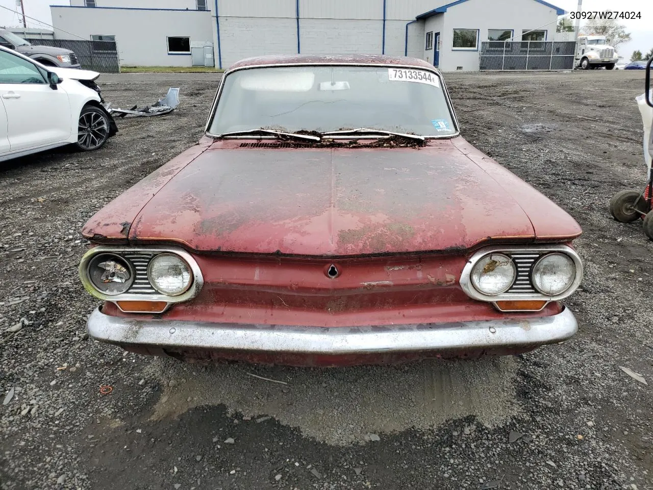 1963 Chevrolet Corvair VIN: 30927W274024 Lot: 73133544