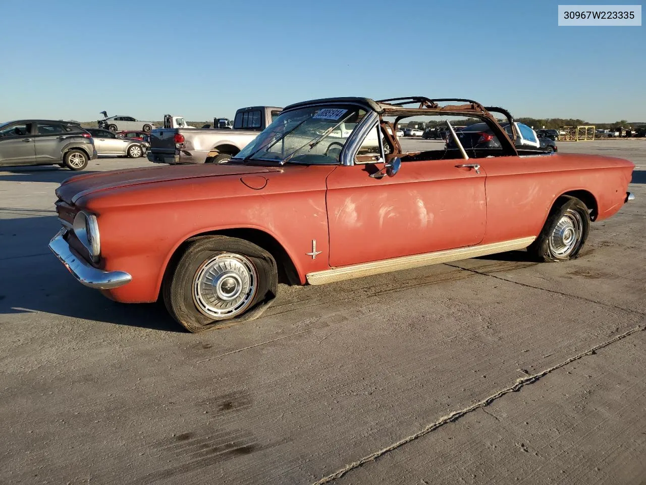 1963 Chevrolet Corvair VIN: 30967W223335 Lot: 80951914