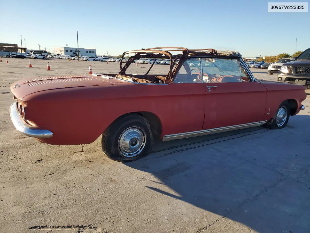 1963 Chevrolet Corvair VIN: 30967W223335 Lot: 80951914