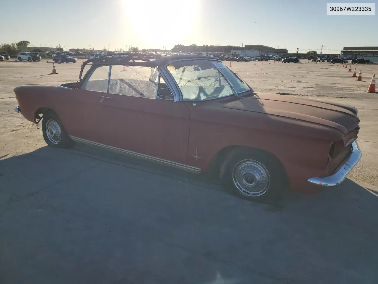 1963 Chevrolet Corvair VIN: 30967W223335 Lot: 80951914