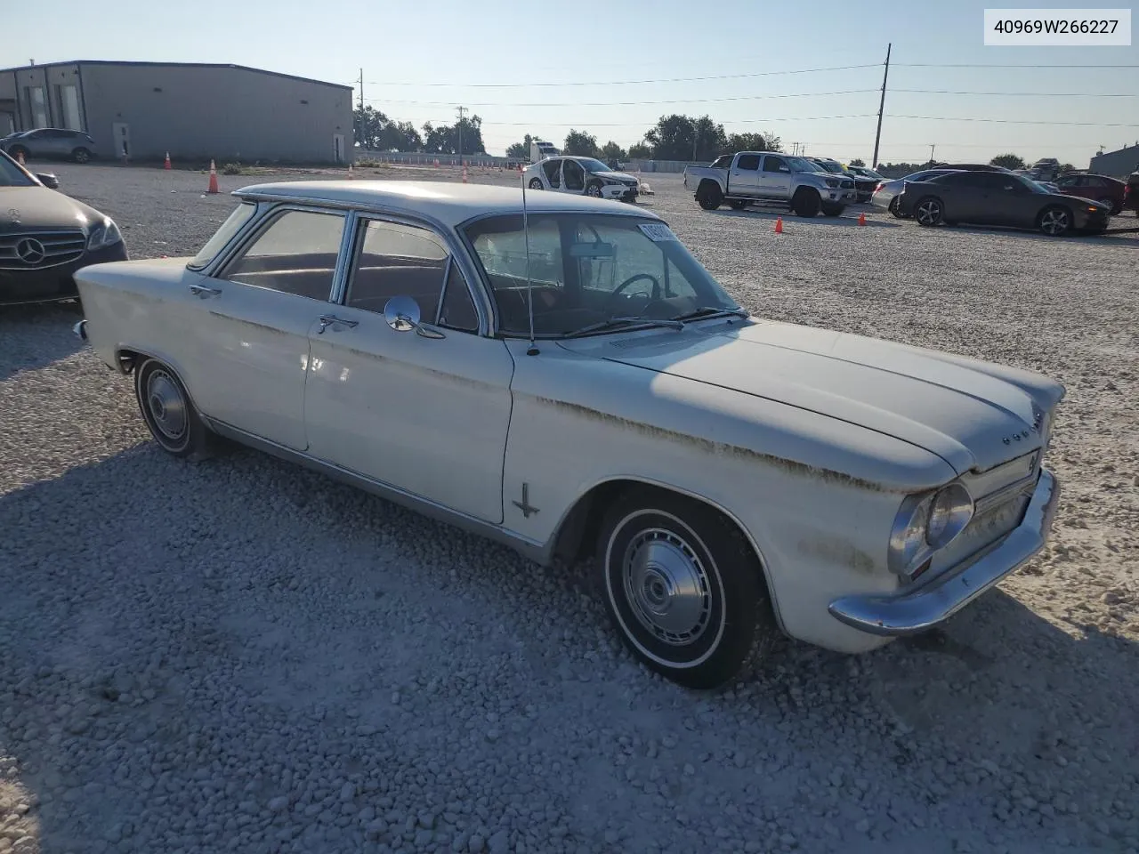 1964 Chevrolet Corvair VIN: 40969W266227 Lot: 74518234