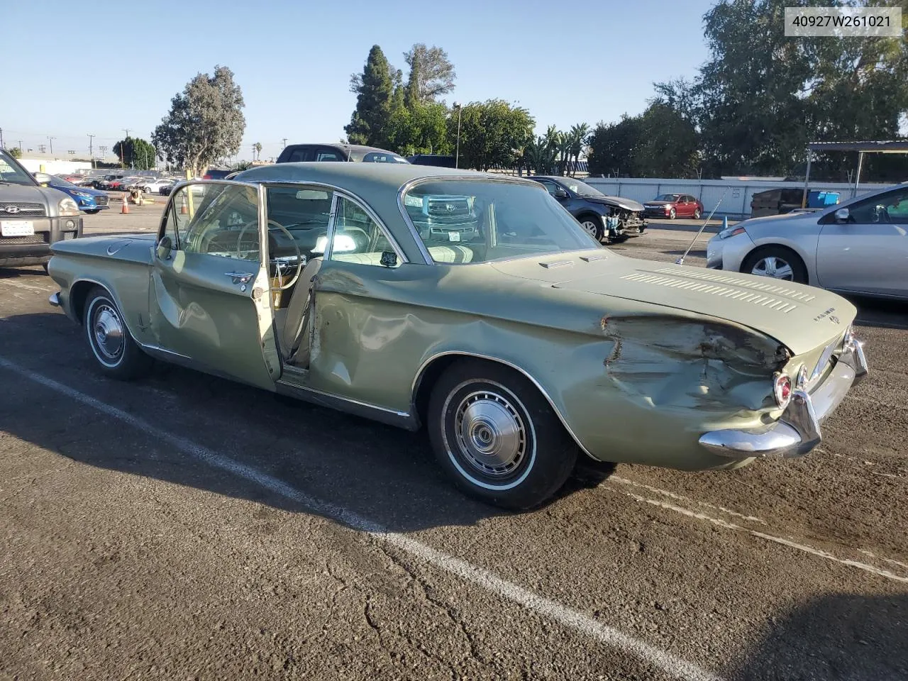 1964 Chevrolet Corvair VIN: 40927W261021 Lot: 76832294