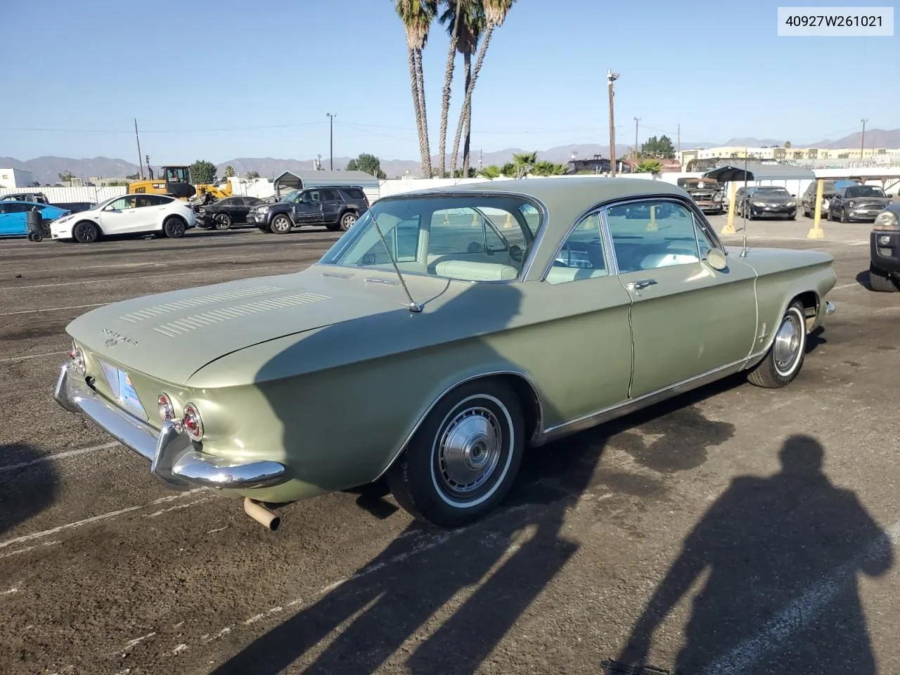 1964 Chevrolet Corvair VIN: 40927W261021 Lot: 76832294