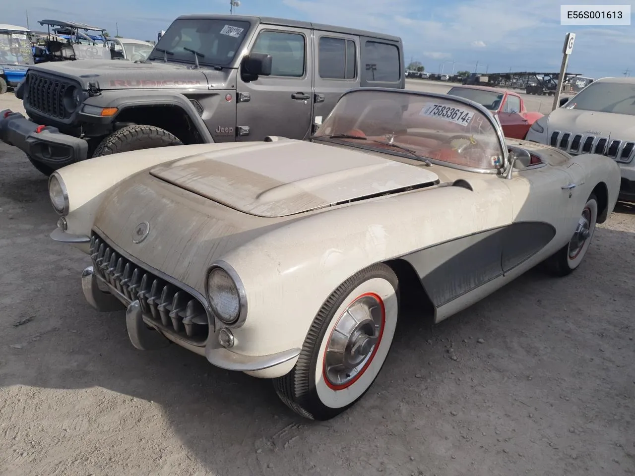 1956 Chevrolet Corvette VIN: E56S001613 Lot: 75833614