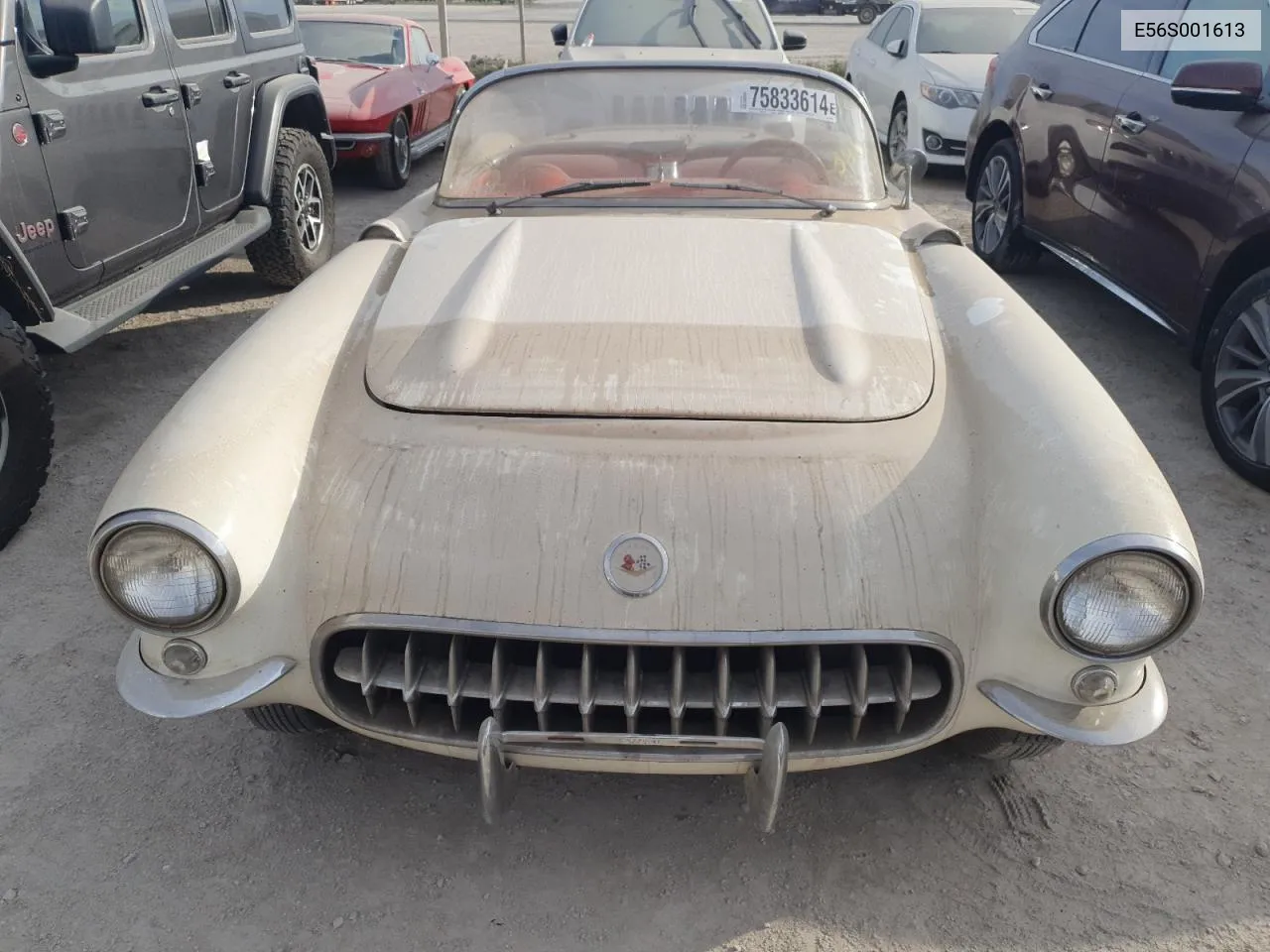 1956 Chevrolet Corvette VIN: E56S001613 Lot: 75833614