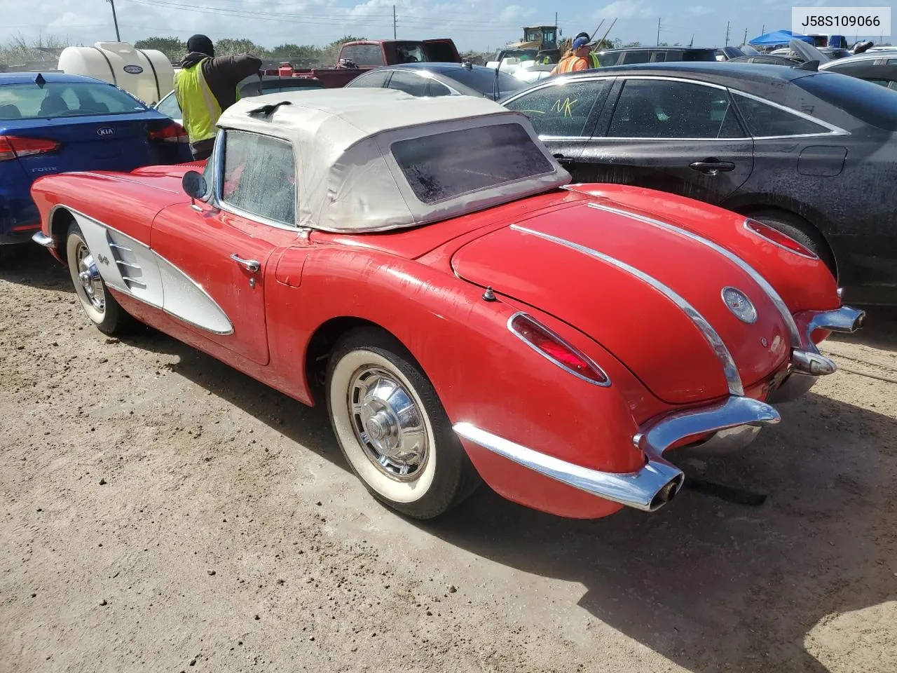 1958 Chevrolet Corvette VIN: J58S109066 Lot: 74830194