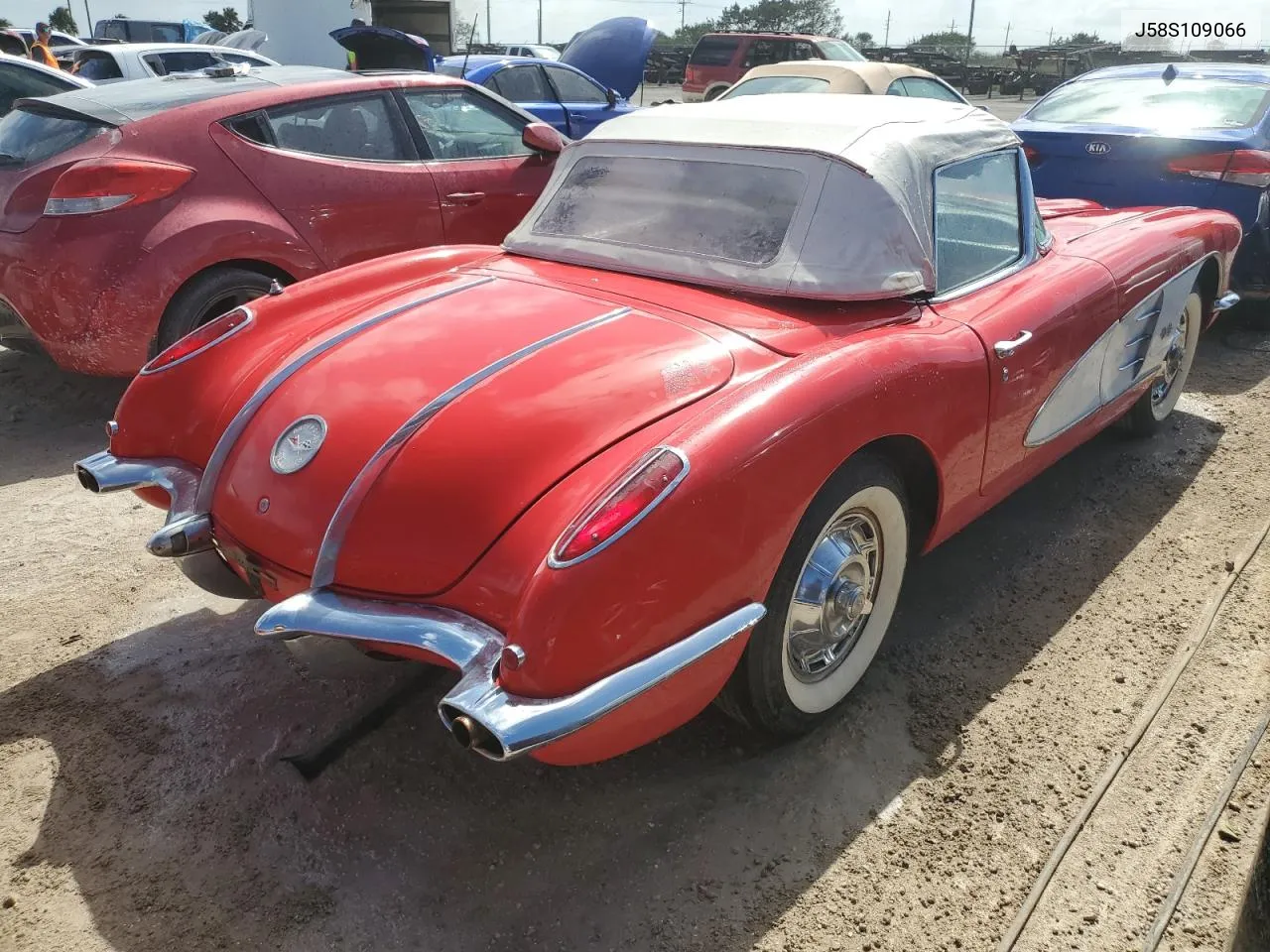 1958 Chevrolet Corvette VIN: J58S109066 Lot: 74830194