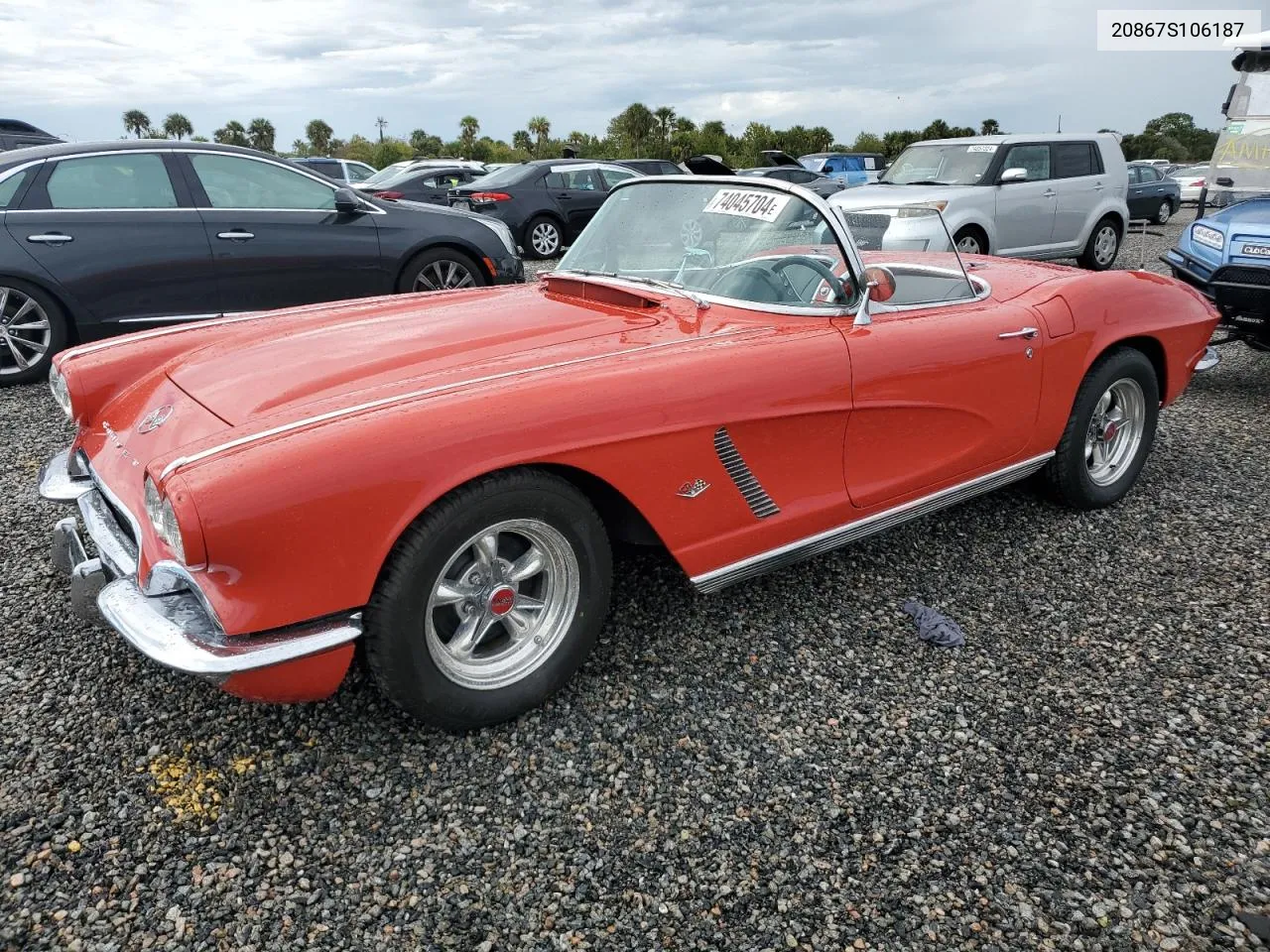 1962 Chevrolet Corvette VIN: 20867S106187 Lot: 74045704