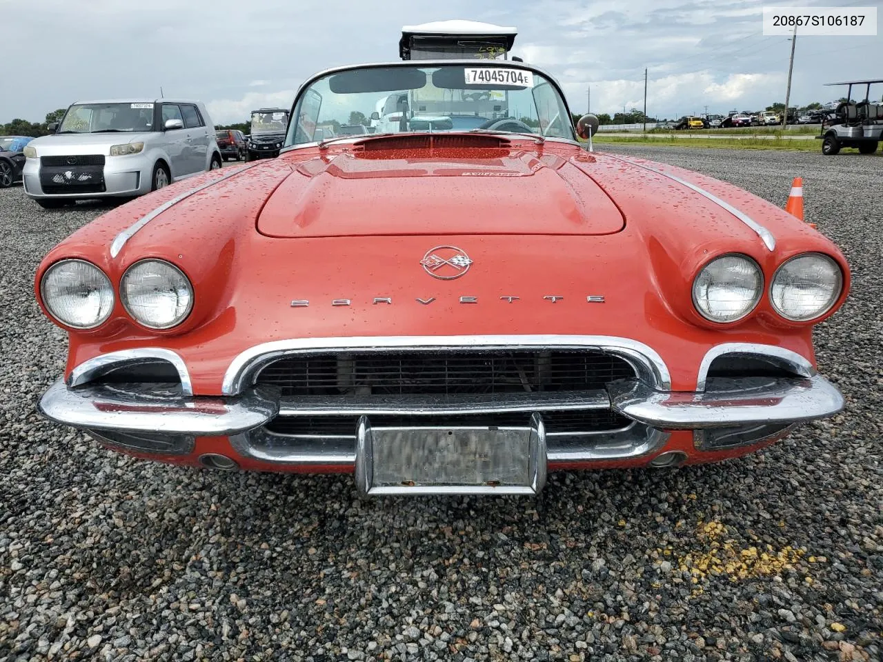 1962 Chevrolet Corvette VIN: 20867S106187 Lot: 74045704