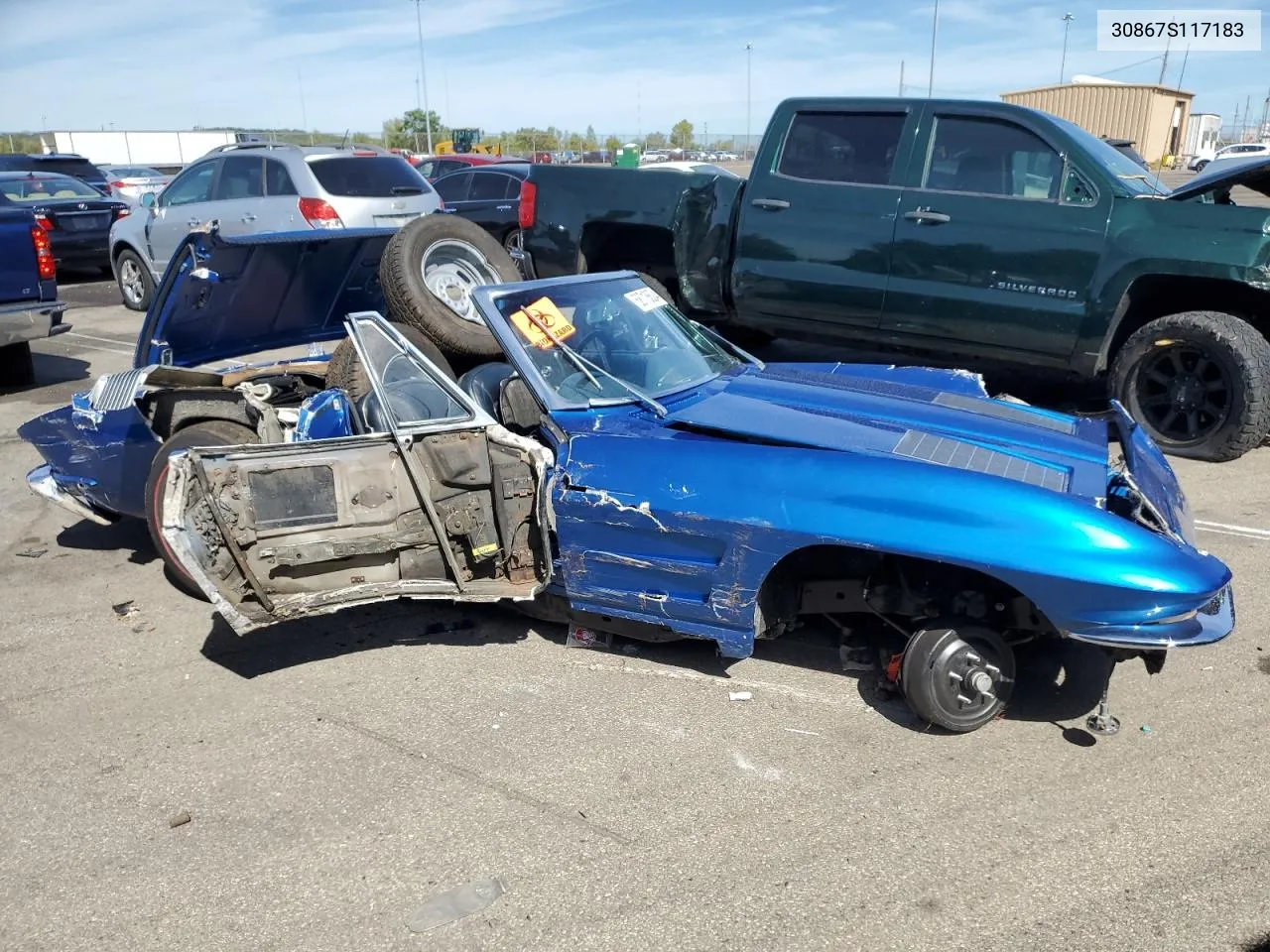 1963 Chevrolet Corvette VIN: 30867S117183 Lot: 68718624