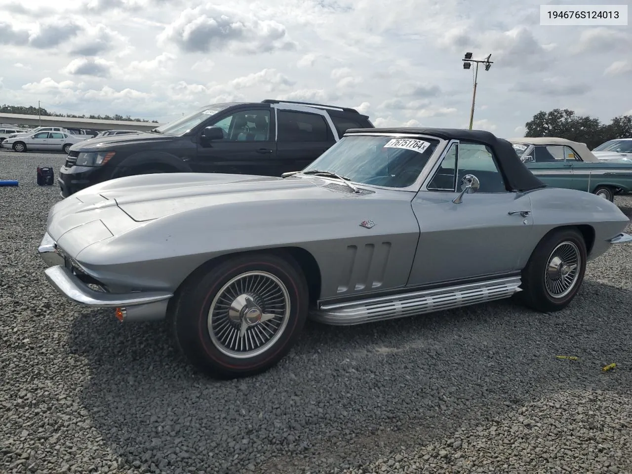 1966 Chevrolet Corvette VIN: 194676S124013 Lot: 76751764