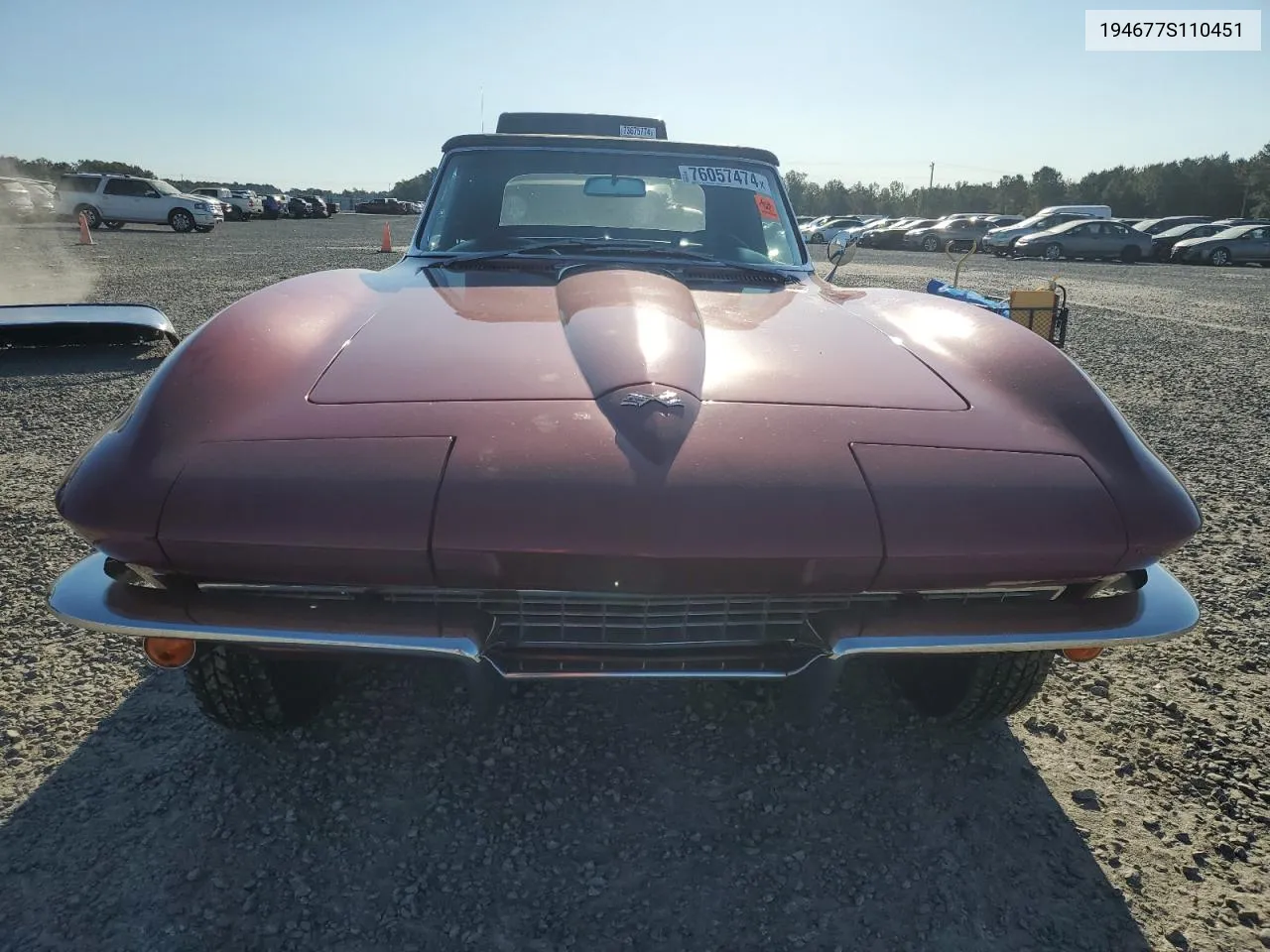 1967 Chevrolet Corvette VIN: 194677S110451 Lot: 76057474